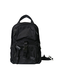Sling Backpack,Nylon,Black,S,DB